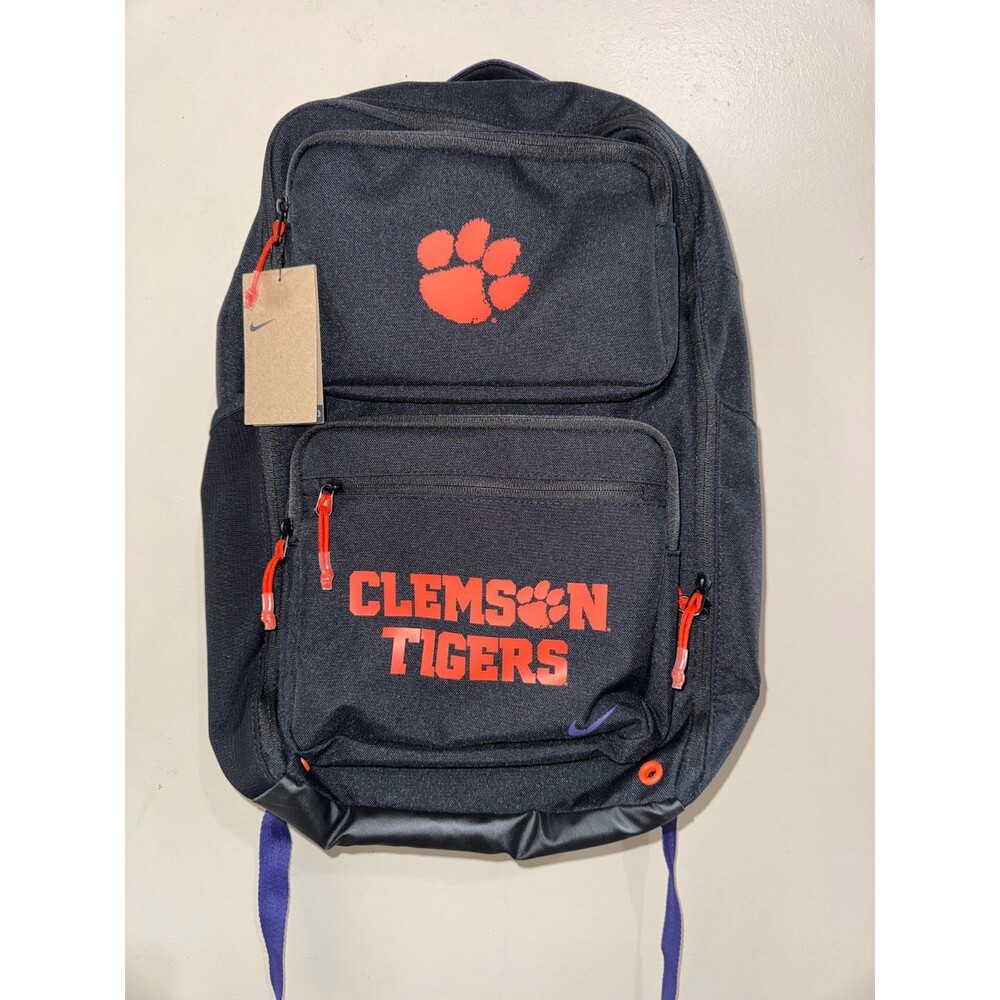 Clemson Tigers Football Team Issued PE Nike Heat Utility Travel Backpack NCAA